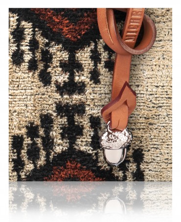 Шелковый (Бахмаль) тоут Moyen (M) OCULI TERAE! (Глаза земли!) OCULI TERAE!/M